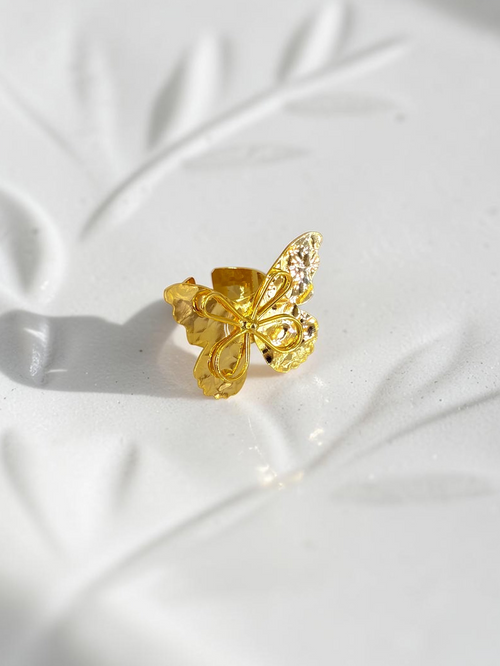 Anillo Bronce Mariposa