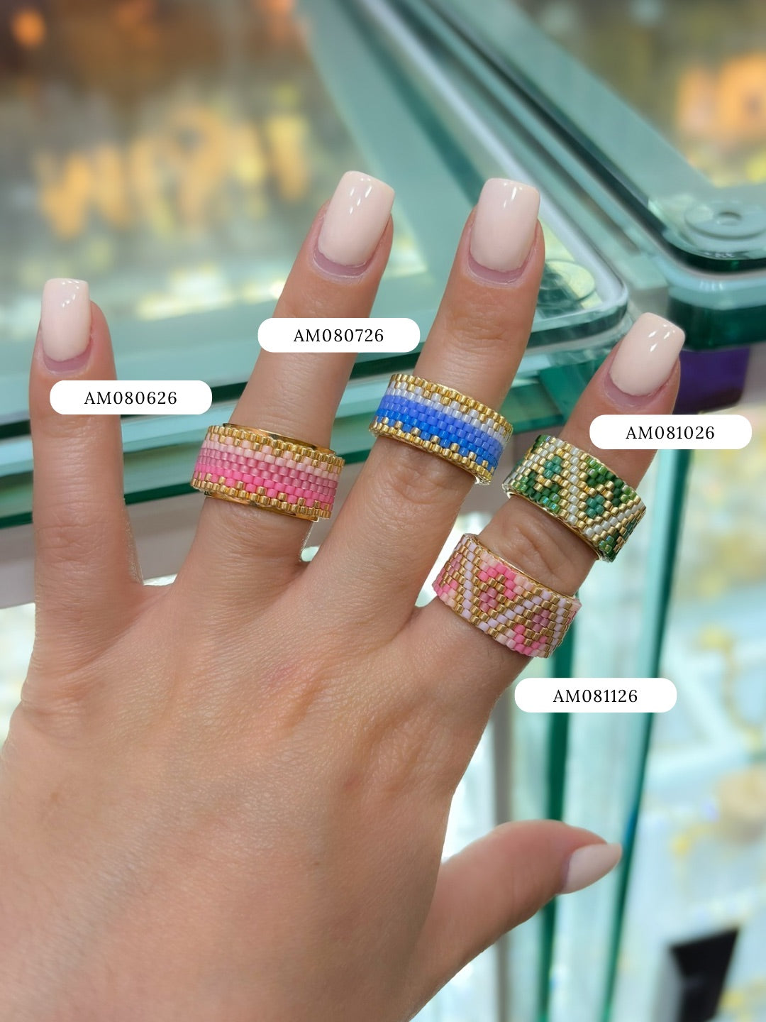 Anillo Miyuki AM08
