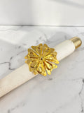 Anillo Bronce Flor
