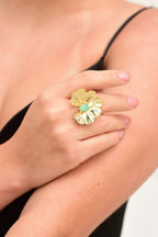 Anillo Murralla Esmeralda 0225