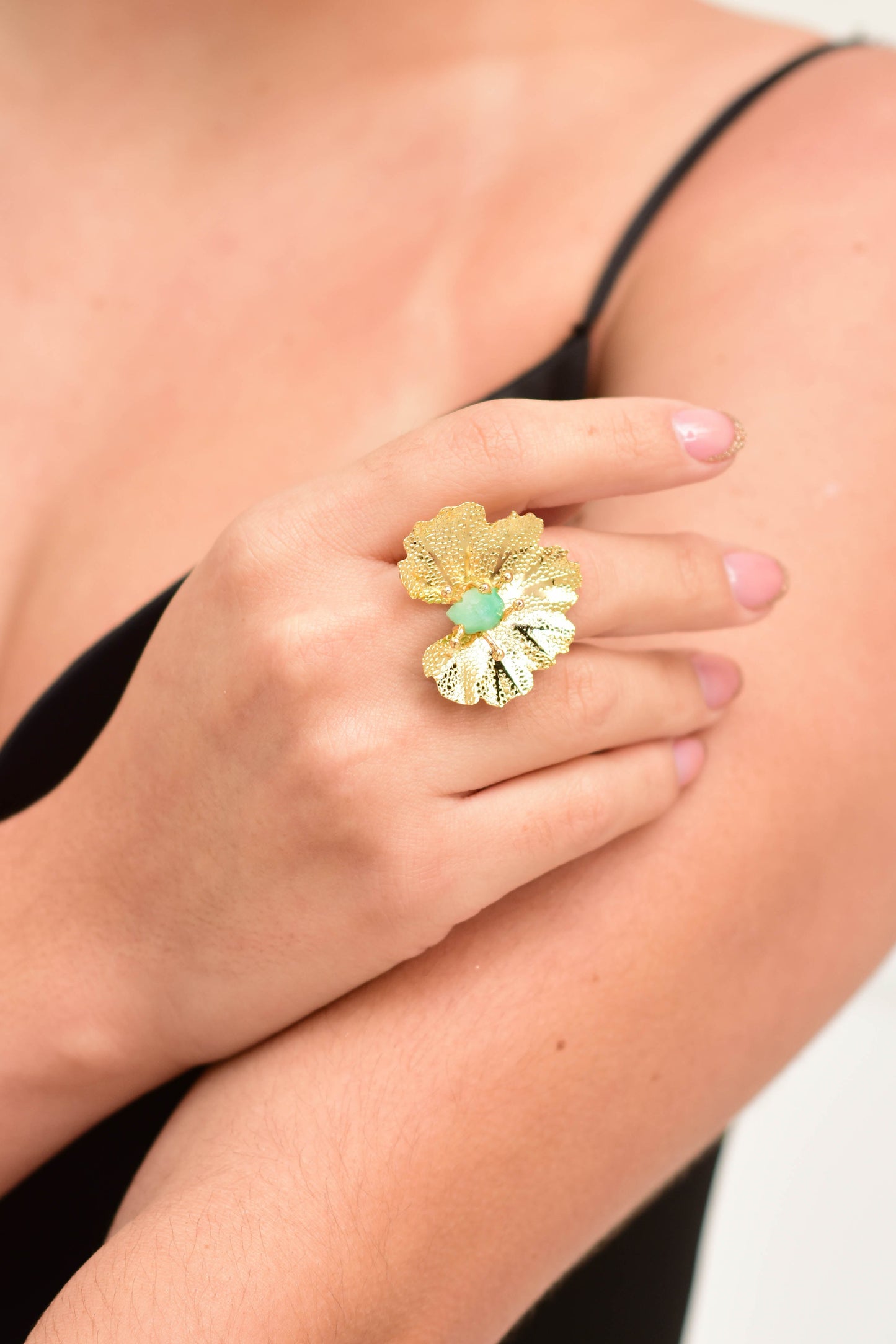 Anillo Murralla Esmeralda 0225