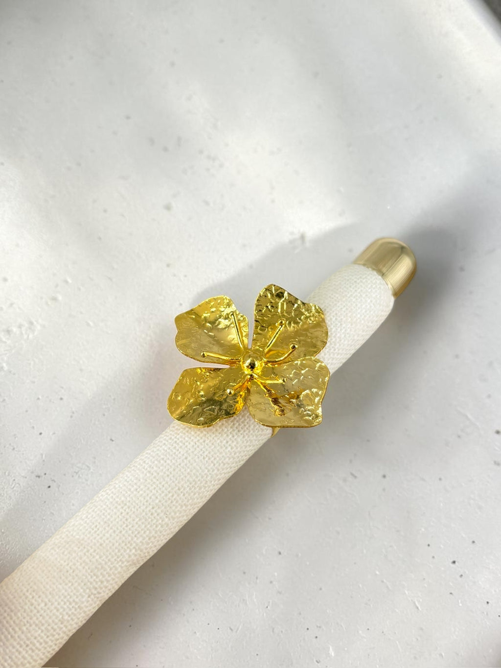 Anillo Bronce Flor