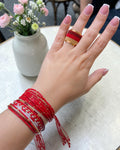 Pulsera Miyuki Roja